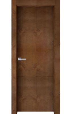 Puerta interior actual madera Nature, maciza ld3 Lin R2, haya V. Madegar