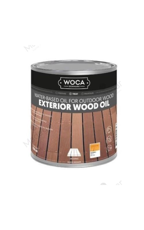 Exterior Wood Oil Nat. - 2.5 L - Rendimiento: 14-16 m2/l