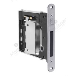 Picaporte para Puertas de Interior Mod. Magnético Invisible No-Ha Mini en Cromo Mate. Bonaiti