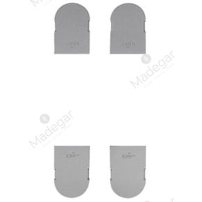 Set Embellecedores Bisagra Oculta Reg. BETA3070