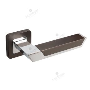 Juego Manilla Roseta Cuadrada Bisel Atenea 135mm 52mm. OHMYDOOR