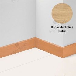 Rodapié, 1601445 en Roble Studioline Natur, Laminado 7cm. Parador