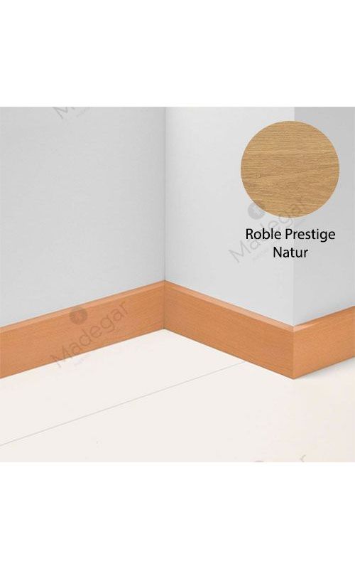 Rodapié, 1601440 en Roble Prestige Natur, Laminado 2200x70x16.5 Tira. Parador