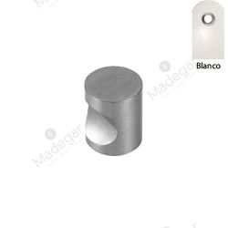 Pomo Muesca H25 en Níquel Satinado 25mm 20mm. INTHER