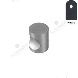 Pomo Muesca H25 en Níquel Satinado 25mm 20mm. INTHER