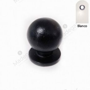 Pomo Bola en Níquel Satinado 20mm ALNS. INTHER