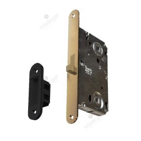 Picaporte Magnético B-Smart Estandar / Condena + Cajetin Negro + Frontal