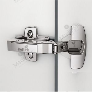 Bisagra Cazoleta Clip Sensys Acodada sin Muelle Plata C/T Expan.52 HETTICH