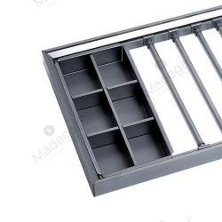 Organizador Aluminio para Pantalonero horizontal Extraíble. DIVALFER