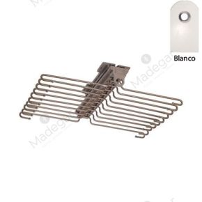 Pantalonero Doble Extraíble 10 Perchas Autocierre. DIVALFER