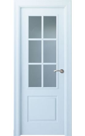Puerta interior lacada Angle Breña 6V. Madegar
