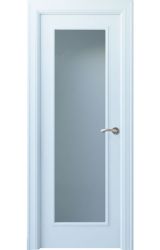 Puerta interior lacada Angle Oma 1VL. Madegar