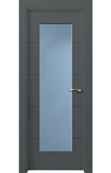 Puerta interior lacada Innova Lin R4 1VL, blanco. Madegar