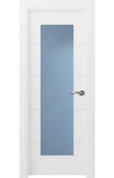 Puerta interior lacada Innova Lin R4 1VL, blanco. Madegar