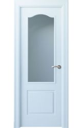 Puerta interior lacada Angle Saler 1V. Madegar