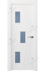 Puerta interior lacada Innova Ordesa 2 3V. Madegar
