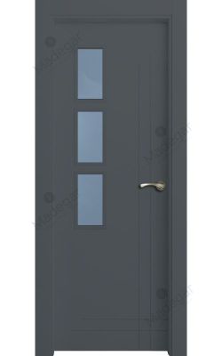 Puerta interior lacada Innova Cedro 3VD. Madegar