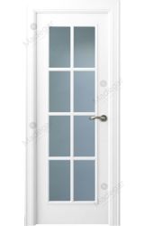 Puerta interior lacada Angle Oma 8VL. Madegar