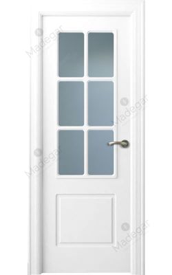 Puerta interior lacada Arc R-Breña 6V. Madegar