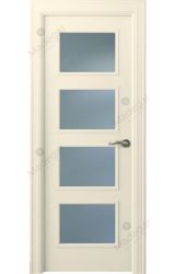 Puerta interior lacada Angle Eume 4V. Madegar