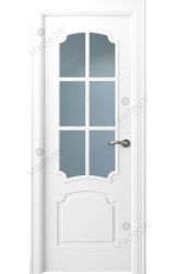 Puerta interior lacada Angle Faedo 6V. Madegar