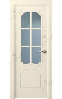 Puerta interior lacada Angle Faedo 6V. Madegar