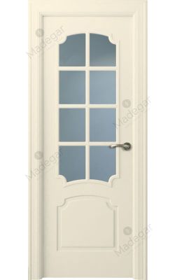 Puerta interior lacada Angle Faedo 8V. Madegar