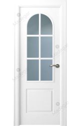 Puerta interior lacada Angle Tilos 6V. Madegar