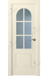 Puerta interior lacada Angle Tilos 6V. Madegar