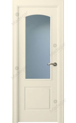 Puerta interior lacada Angle Lizana 1V. Madegar