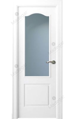 Puerta interior lacada Angle Saler 1V. Madegar