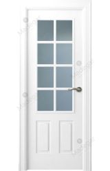 Puerta interior lacada Angle Rodeno 8V. Madegar