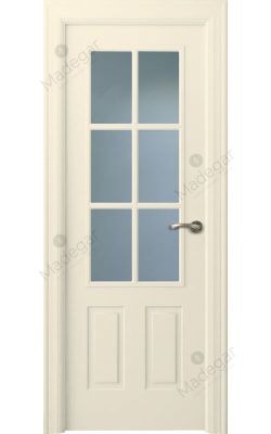 Puerta interior lacada Angle Rodeno 6V. Madegar