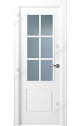 Puerta interior lacada Angle Bellver 6V. Madegar
