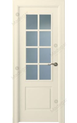 Puerta interior lacada Angle Bellver 8V. Madegar