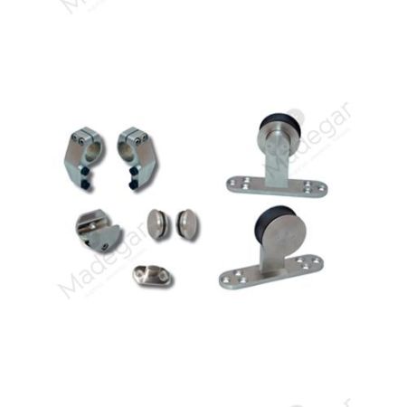 Juego Accesorios  Demon P/ Madera en Inox. INTHER