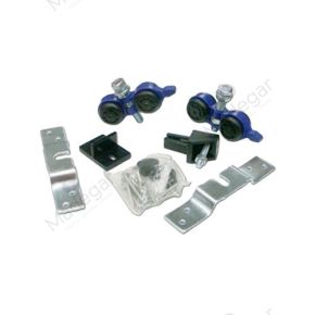 Juego Accesorios ALFA 12 80 KG en Plata. INTHER