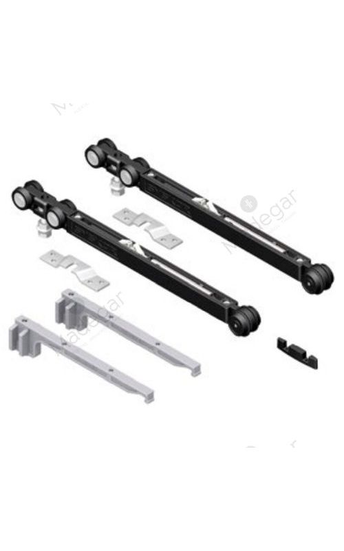 Kit Rodadura AIR M60 2 EASY SOFT en Plata 2000mm. SYSKOR