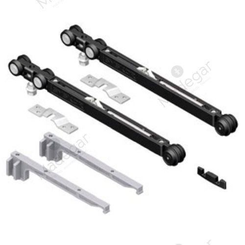 Kit Rodadura AIR M60 2 EASY SOFT en Plata 2000mm. SYSKOR