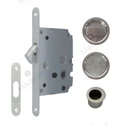 Kit condena NEROSLIMINOX en Inox. INTHER **Necesario grueso de hoja mínimo 40mm.