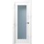 Puerta interior lacada Angle Eume 1VL. Madegar