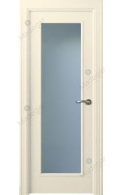 Puerta interior lacada Angle Eume 1VL. Madegar