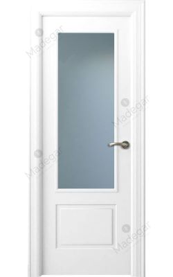 Puerta interior lacada Angle Eume 1V. Madegar