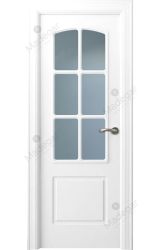 Puerta interior lacada Arc R-Lizana 6V. Madegar