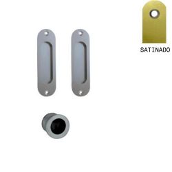 Kit Tiradores pta corredera OVAL. DIVALFER