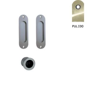 Kit Tiradores pta corredera OVAL. DIVALFER