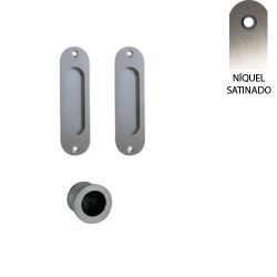 Kit Tiradores pta corredera OVAL. DIVALFER