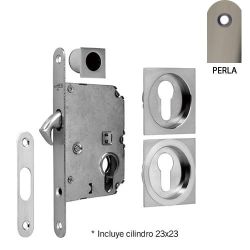 Kit cerradura C/Cilindro C/Boca NEROC-Yale. DIVALFER