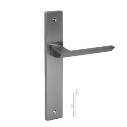 Juego Manilla Con Placa Terra 245mm 40mm. OHMYDOOR