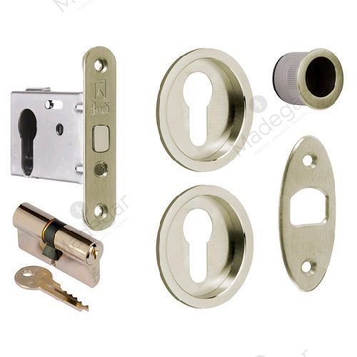 Kit cerradura C/Cilindro C/Boca 104-Yale. INTHER